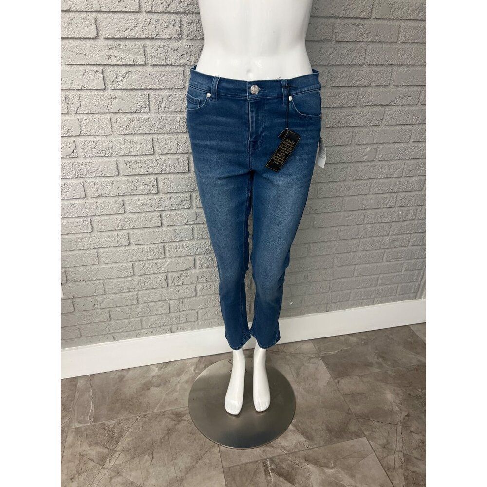DG2 Diana Gilian Blue Stretch Jeans Size 8P